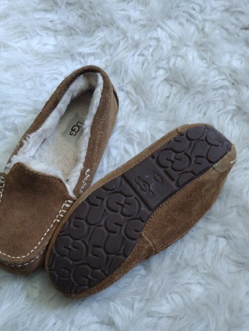 UGG Ansley Moccasin Slipper - Chestnut Brown - Picture 4 of 4